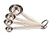 Browne Foodservice Browne Foodservice Browne Set of 4 Extra-Heavy Stainless Steel Measuring Spoons  - Image 2
