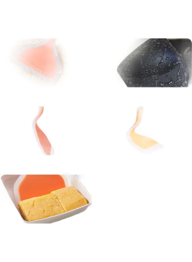 BAIJIE Silicone Spatula, Non-Stick Pan Specific Spatula, Kitchen Utensil, Cooking Spatula, Flat Bottom Pan, Frying Pan, Tamagoyaki Spatula, Pancake Tool - Image 2