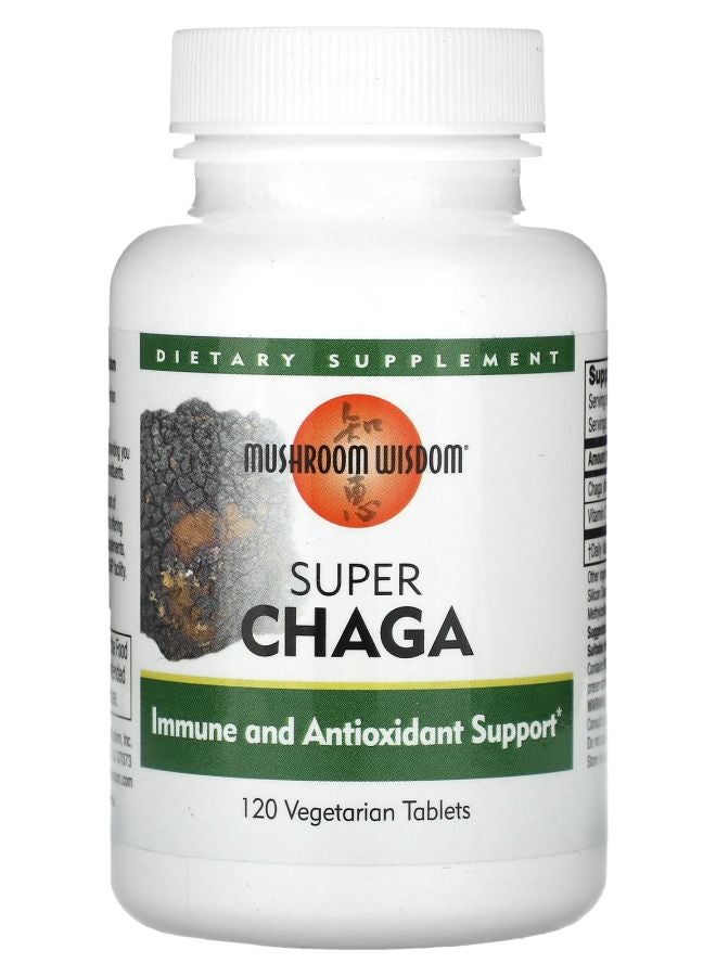 Super Chaga 120 Vegetarian Tablets