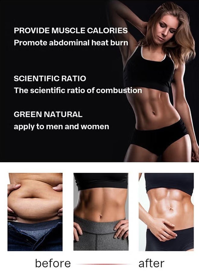 لينماي كريم العرق الساخن ، كريم حرق الدهون للبطن ، جل محسن للتمارين النحيفة للنساء والرجال ، كريم تنحيف البطن وعلاج السيلوليت للفخذين والساقين والبطن والذراعين والأرداف 120 جرام - Image 3