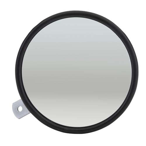 Grote 28042 Black 5" Round Clamp-On Spot Mirror with Arm Assembly - Image 1