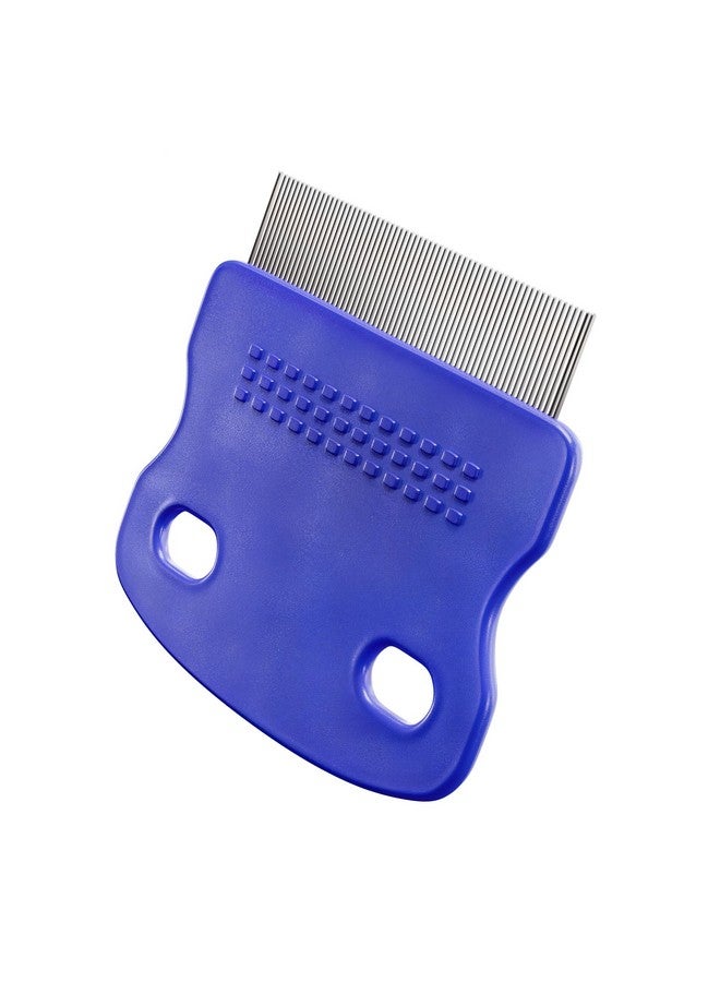 Petpost | Tear Stain Remover Comb for Dogs - Extra Fine Tooth Rake Gently & Effectively Gets Rid of Crust, Mucus, and Gunk Around Your Shih Tsu or Maltese Blue - Image 2