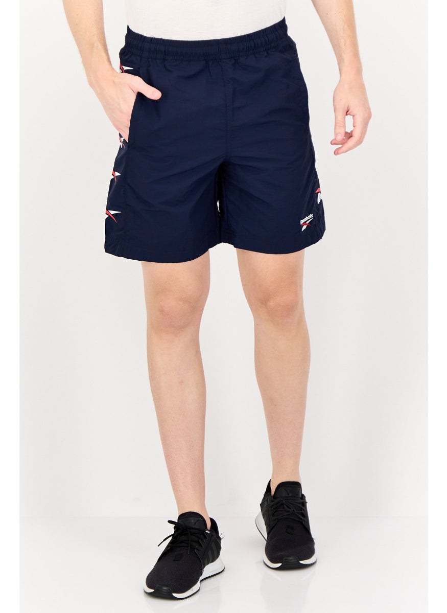 Reebok Men Sportswear Fit Outdoor Shorts, Navy  - Image 1