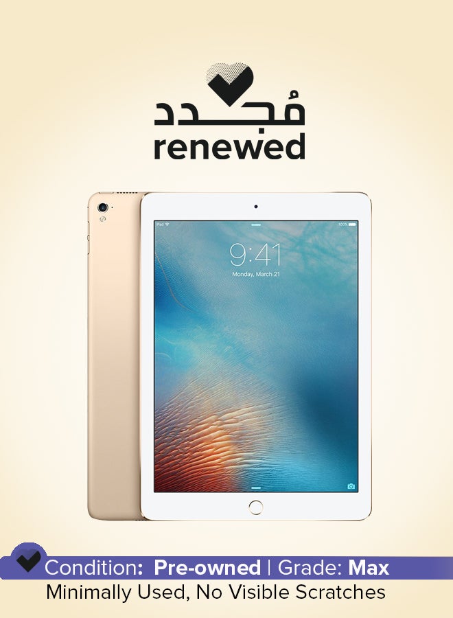 ابل  Renewed - iPad Pro 2017 (1st Generation) 10.5inch, 64GB, Wi-Fi Rose Gold With FaceTime - Image 1
