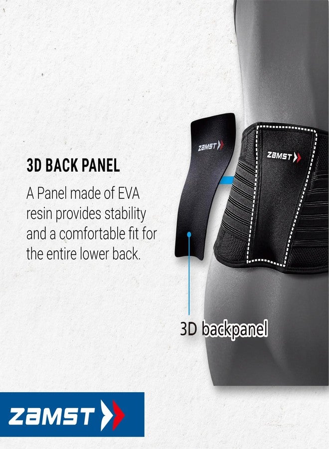 Zamst ZW-5 Advanced Lumbar Support | Premium Magnetic Support with 3D Backpanel, Grip-Tech & Pelvic Strap for Sports & Backpain Relief | Large | - Image 3