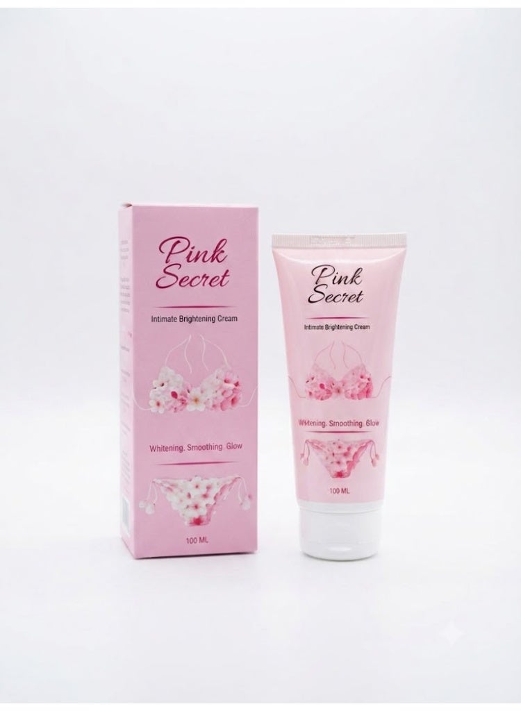 كريم بينك سيكرت (Pink Secret) لتوريد وتفتيح المناطق الحساسة والشفايف – عناية فائقة، ترطيب عميق، وتوحيد لون البشرة – 100 مل - Image 1