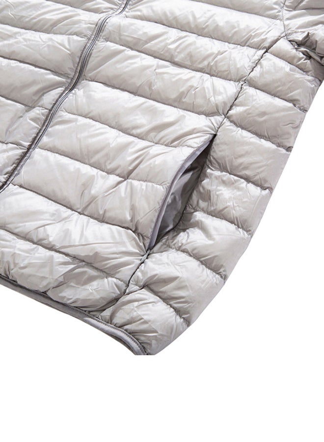 DPT جاكيت صيد للرجال، جاكيت للرجال، رمادي، مقاس L - Image 4