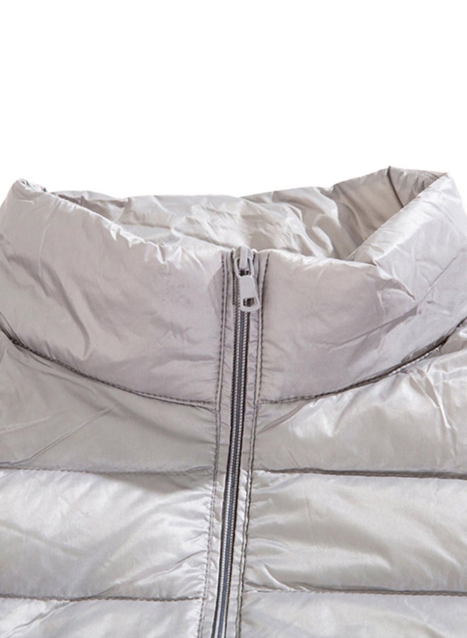 DPT جاكيت صيد للرجال، جاكيت للرجال، رمادي، مقاس L - Image 3