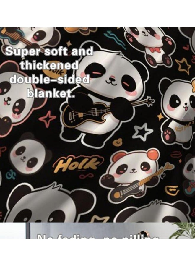 general Flannel thin blanket (warm and comfortable, suitable for sleep, gaming, dust removal and sandproof) 150cm*200cm - 317 - Image 4