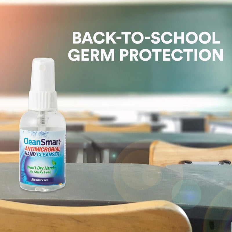 CleanSmart Skin Hand Cleanser 2 Ounce Spray Bottle Pack of 3 AlcoholFree Safe Cleanser - Image 5