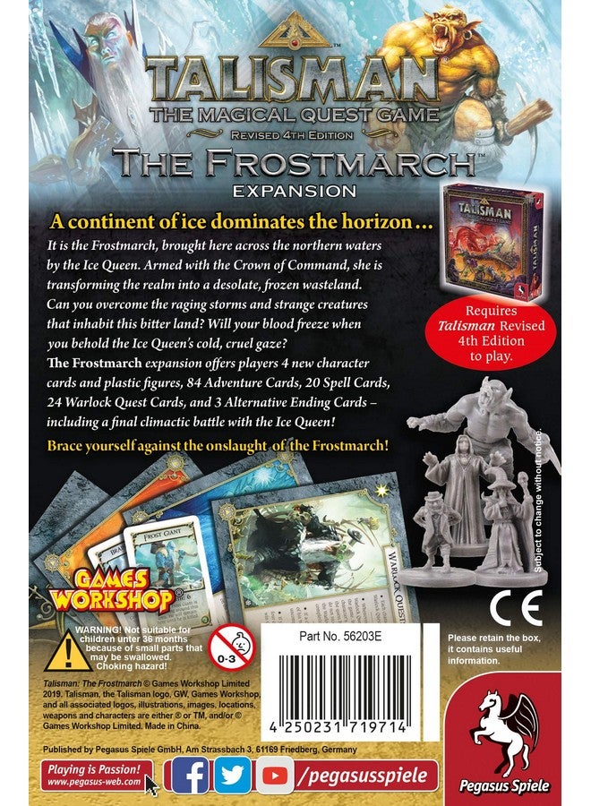 Pegasus Spiele لعبة تاليزمان من بيغاسوس (الطبعة المنقحة الرابعة) - مارس الجليد - Image 4