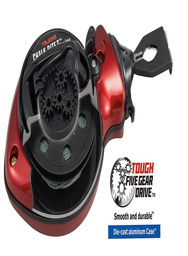 تاجيما قلم طباشير تاجيما CR201R-PR مقاس 1 مم × 100 قدم، خط طباشير تشوك رايت II فائق الجرأة - Image 3