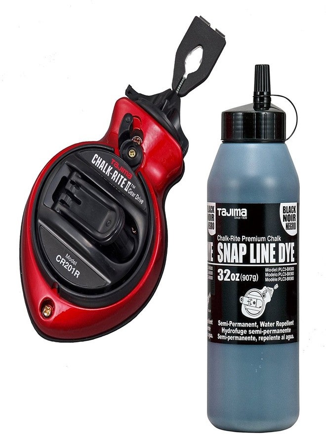 تاجيما قلم طباشير تاجيما CR201R-PR مقاس 1 مم × 100 قدم، خط طباشير تشوك رايت II فائق الجرأة - Image 1