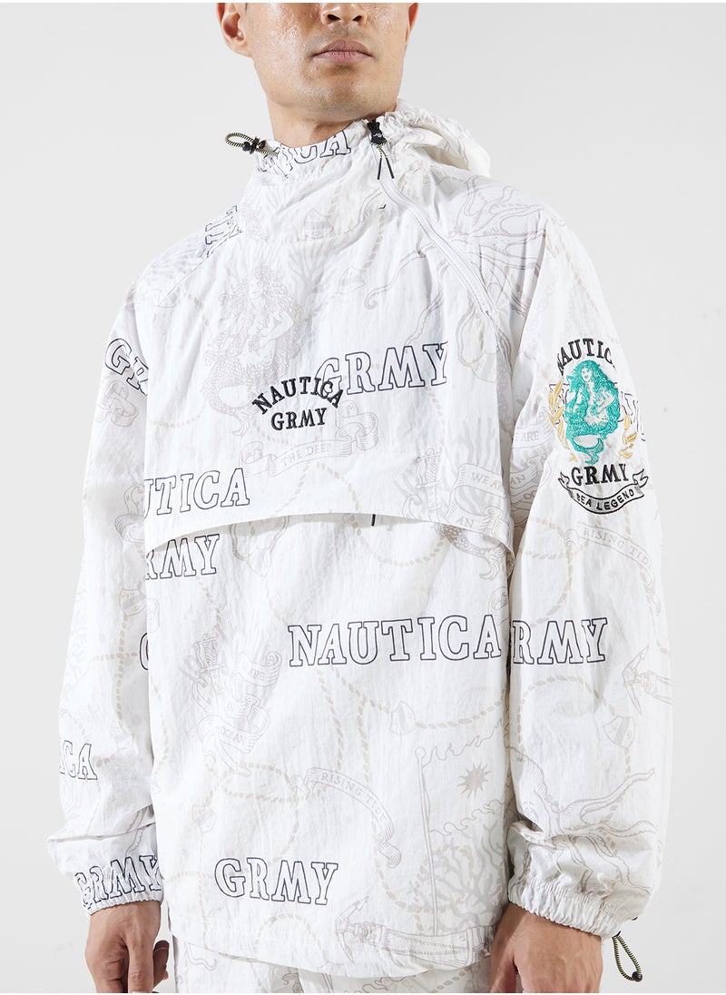 Grimey Mighty Harmonist Nautica X Grmy Track Jacket  - Image 3