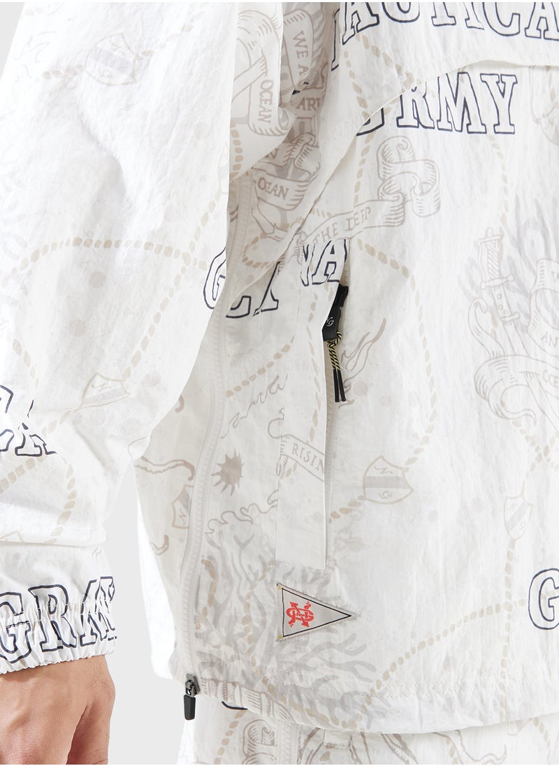 Grimey Mighty Harmonist Nautica X Grmy Track Jacket  - Image 4