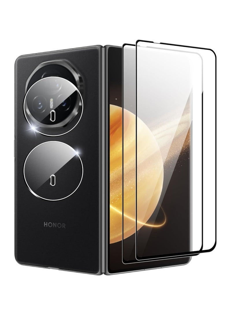 General Honor Magic V3 Tempered Glass Screen Protector Tempered Glass Screen Protector and Camera Screen Protector  - Image 1