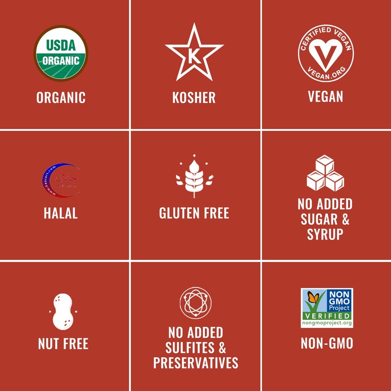 Sunny Fruit Organic Dried Pitted Deglet Nour Dates, 2.5 Pound Bulk Bag | No Preservatives, No Sugar Added | Healthy, Sweet Snack | ORGANIC, NON-GMO, VEGAN, HALAL, KOSHER - Image 4