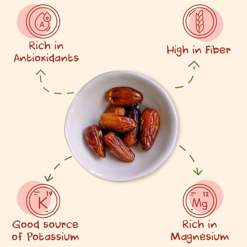 Sunny Fruit Organic Dried Pitted Deglet Nour Dates, 2.5 Pound Bulk Bag | No Preservatives, No Sugar Added | Healthy, Sweet Snack | ORGANIC, NON-GMO, VEGAN, HALAL, KOSHER - Image 3