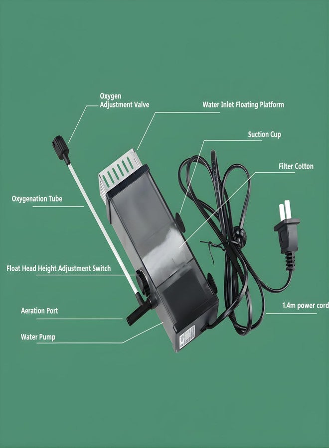 VAYINATO Sun-Sun JY Series Aquarium Fish Tank Surface Skimmer (JY-03 | 5W | 300L/H) - Image 4