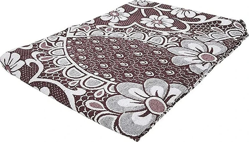 Coverlet 100% Cotton - Large Size - Maroon