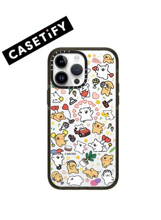 White, Vibrant Doodles, Multicolor