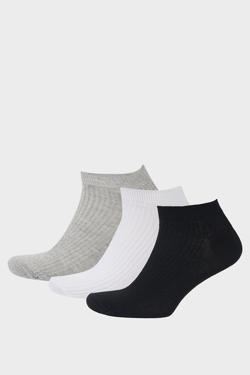 DeFacto Multicolour Man 3 piece Short Socks Casual - Image 4
