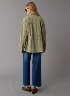 American Eagle Utility Parka Pocket Detail Jacket  - Image 2