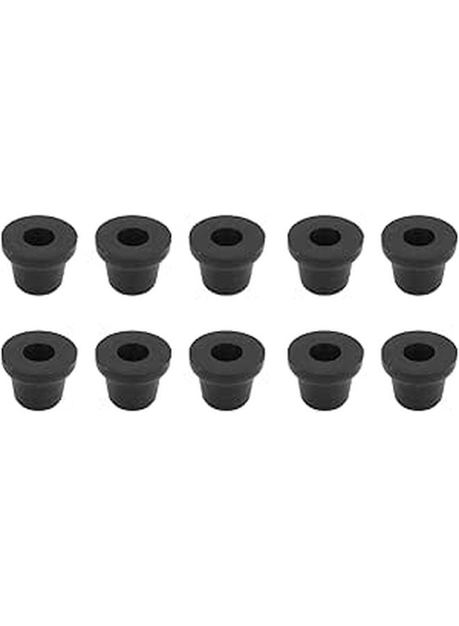 10pcs Self Gripping Brake Bleeder Screw Dust Covers Caps for Cars Motorcycles Machines - Image 1