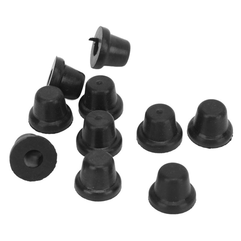 10pcs Self Gripping Brake Bleeder Screw Dust Covers Caps for Cars Motorcycles Machines - Image 5