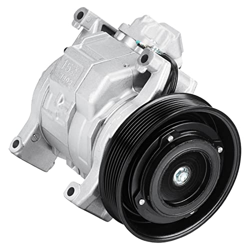 Air Conditioning Compressor and AC Clutch for Honda Accord 24L 2008 2009 2010 2011 2012 Honda Crosstour 24L 2012 2013 2014 2015 639362 157333