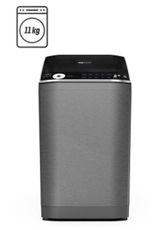 TORNADO Washing Machine Top Automatic 11 Kg, Pump, Silver TWE-TLN11RSL  - Image 1