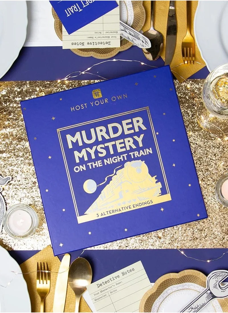 توكينج تيبلز Host Your Own - Murder Mystery On The Night Train