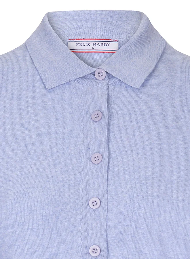 FELIX HARDY Polo Neck Buttoned Pullover