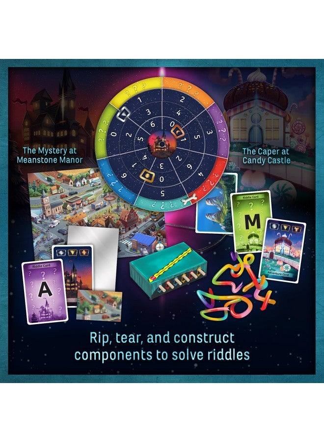 Thames & Kosmos EXIT: اللعبة - عائلية - 2 مغامرات هروب، غرفة هروب في المنزل، لعبة تعاونية، نشاط عائلي، ألغاز ذهنية، 2-4 لاعبين - Image 3