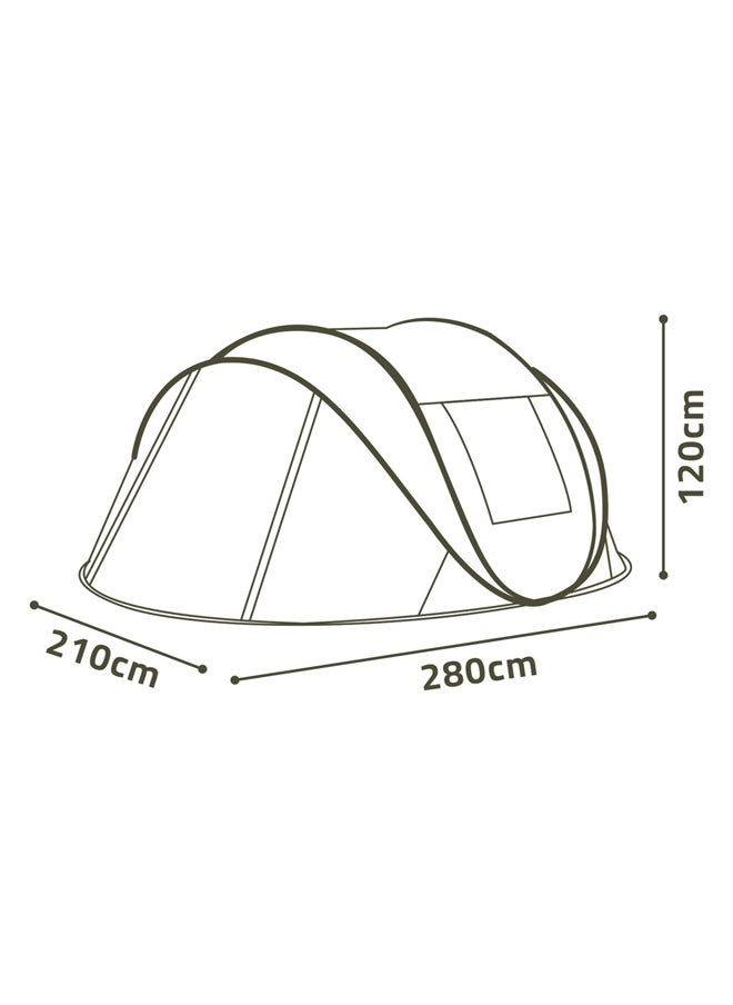 Nylon spontaneous overnight tent,  Inflatable Tent, Green*Gray, Size280*210*120 Cm - pzsku/Z07A058D604B7B4FFC922Z/45/_/1732625818/8ca955fb-8e68-40e3-afa5-01a57812c66f