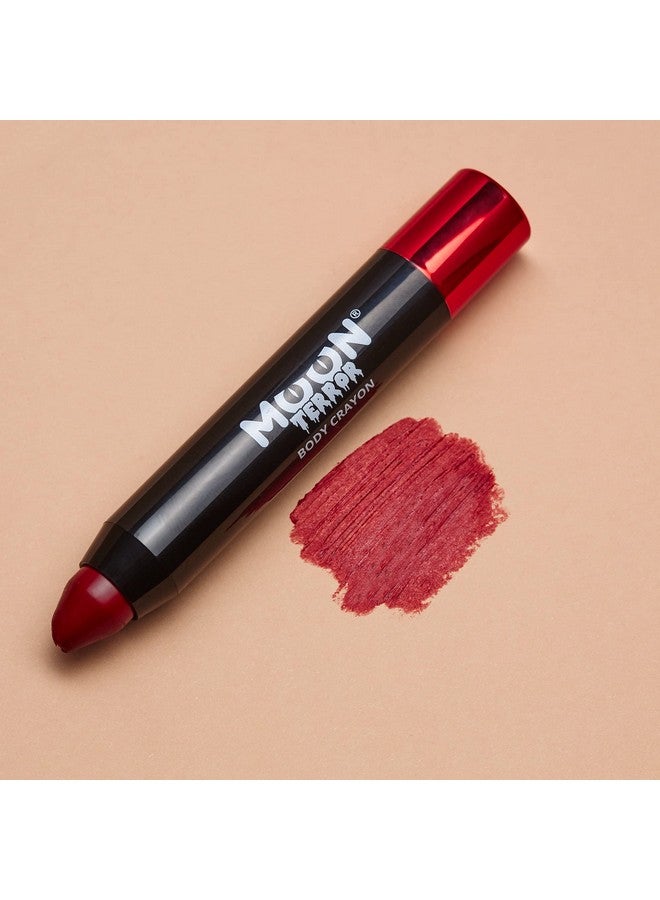 Moon Terror Halloween Face Paint Stick Body Crayon By Moon Terror Sfx Make Upblood Redspecial Effects Make Up0.12Oz - Image 2
