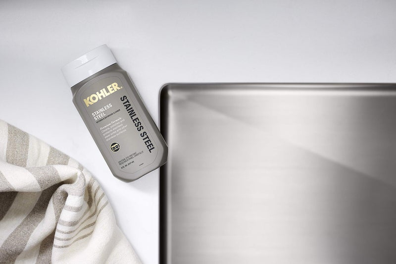 Kohler K-23729-NA Stainless Steel Cleaner, 8 FL Oz - Image 1