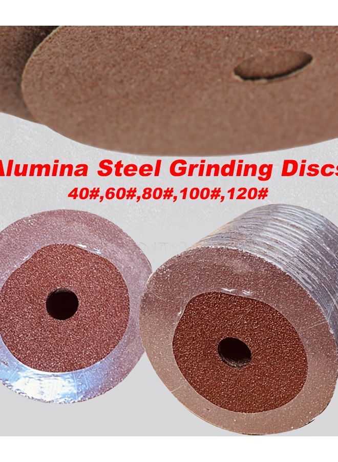 5 Inch Sanding Discs 40 Grit Round Abrasive Discs For Angle Grinder Metal Polishing - Image 2