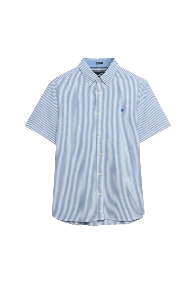 سوبر دراي Preppy Oxford Short Sleeve Shirt