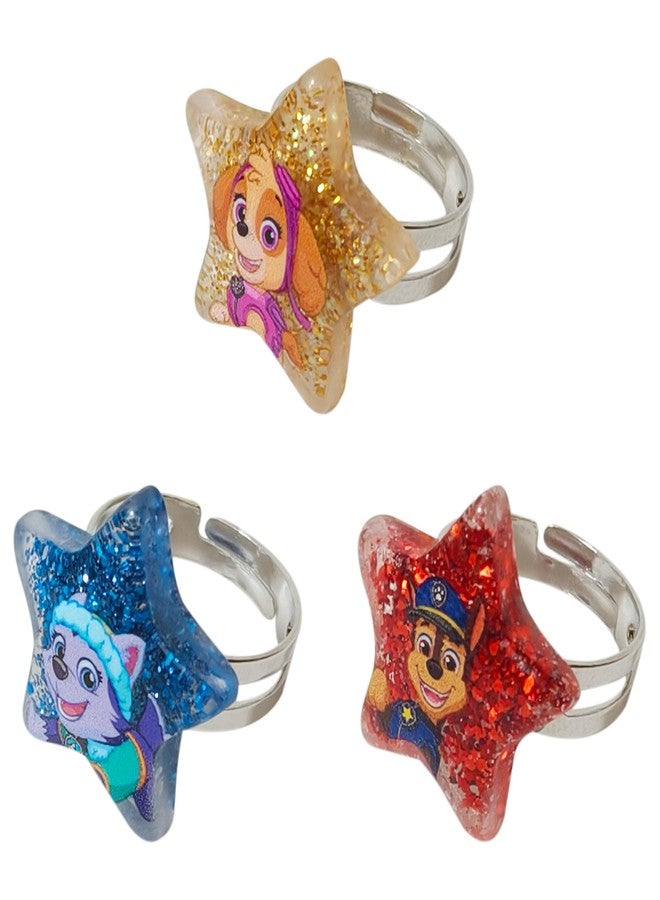 لوف هير مجموعة مجوهرات LUV HER Paw Patrol للبنات - مجموعة صندوق مجوهرات مكونة من 9 قطع مع قلادة من الخرز وسوار وخاتم - إكسسوارات لعب - للأعمار من 3 سنوات فما فوق - Image 4