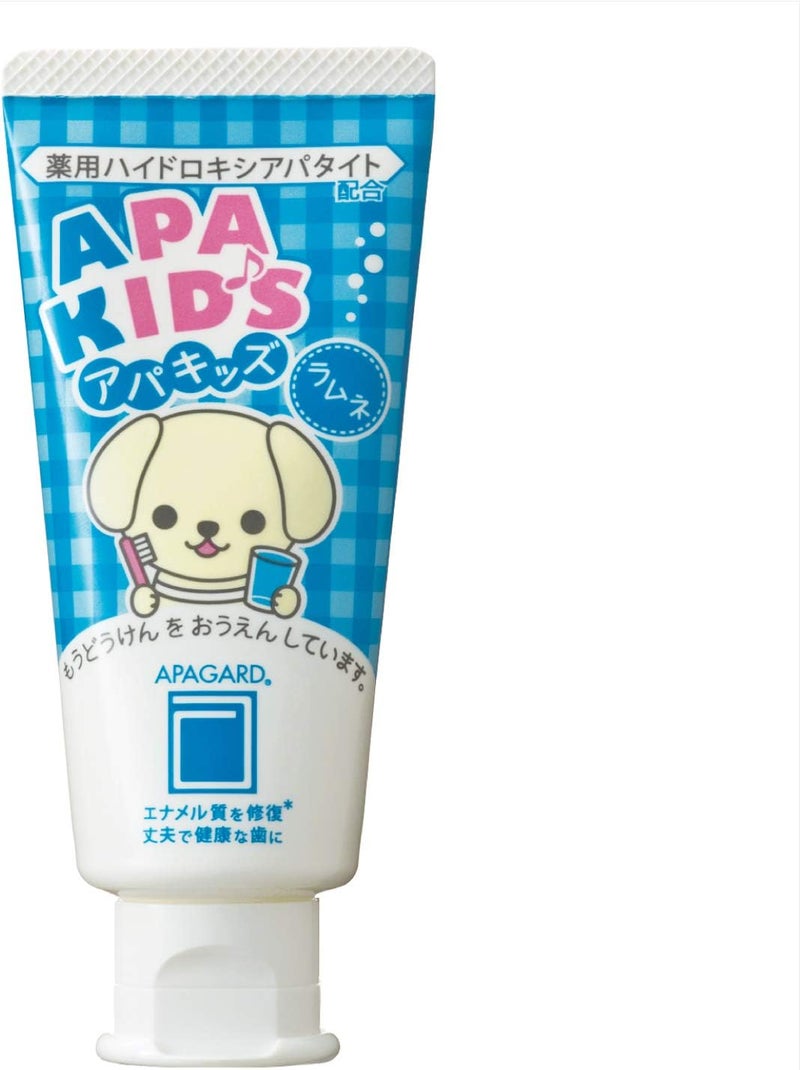 Apagard ApaKids toothpaste 60g the first nanohydroxyapatite remineralizing toothpaste for kids - Image 1