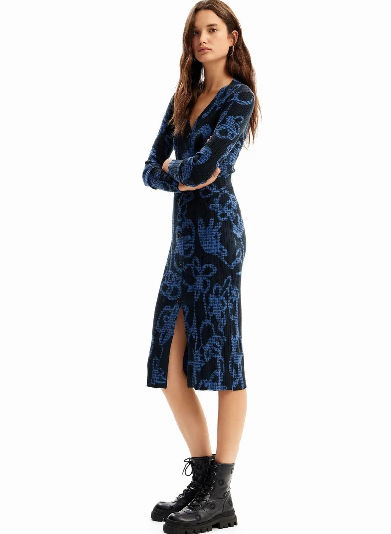 ديسيجوال Floral Knit Dress