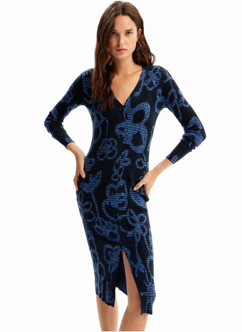 ديسيجوال Floral Knit Dress