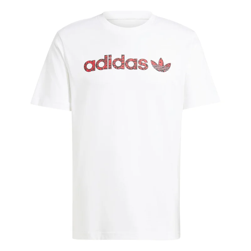 adidas تي شيرت أديداس GRFX أبيض للرجال من أوريجينالز