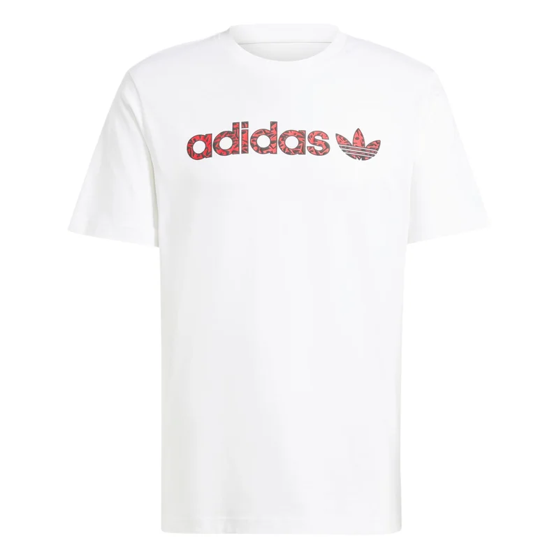 adidas تي شيرت أديداس GRFX أبيض للرجال من أوريجينالز