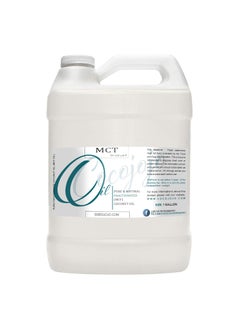 Dr Joe Lab MCT Oil  Pure Fractionated Coconut Medium Chain Triglycerides Vegan Bulk Carrier Oil  1 Gallon  128 oz  for Skin Hair Nails Body Eyelashes