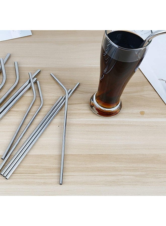 Metal reusable shalimo Set + straw Cleaning Brush - Image 5