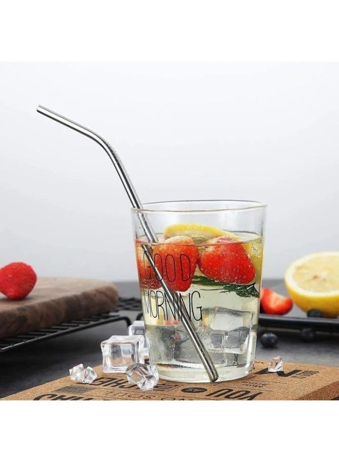 Metal reusable shalimo Set + straw Cleaning Brush - Image 3