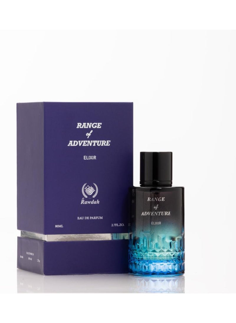 AL RAWDAH مجموعة المغامرة عطر من الروضة – عطر منعش برائحة اللافندر، حلو وخشبي للرجال (80 مل) - Image 1