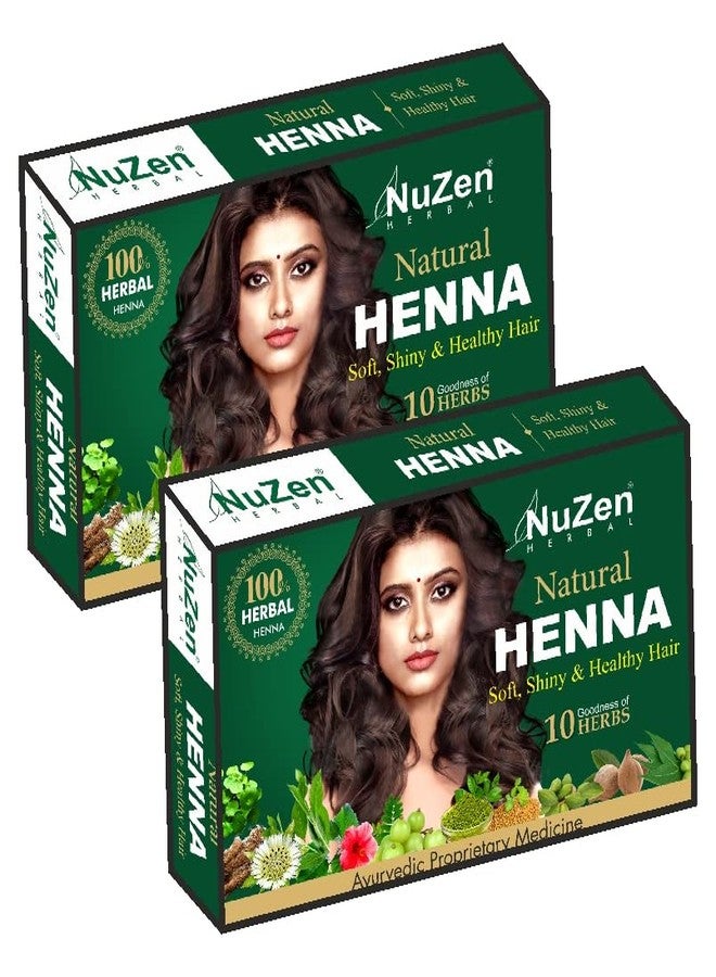 NuZen Herbal Natural Henna 100gms (Pack of 2) - Image 1